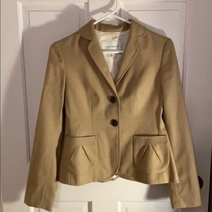 Women’s+banana republic+suit jacket + pants+ camel
